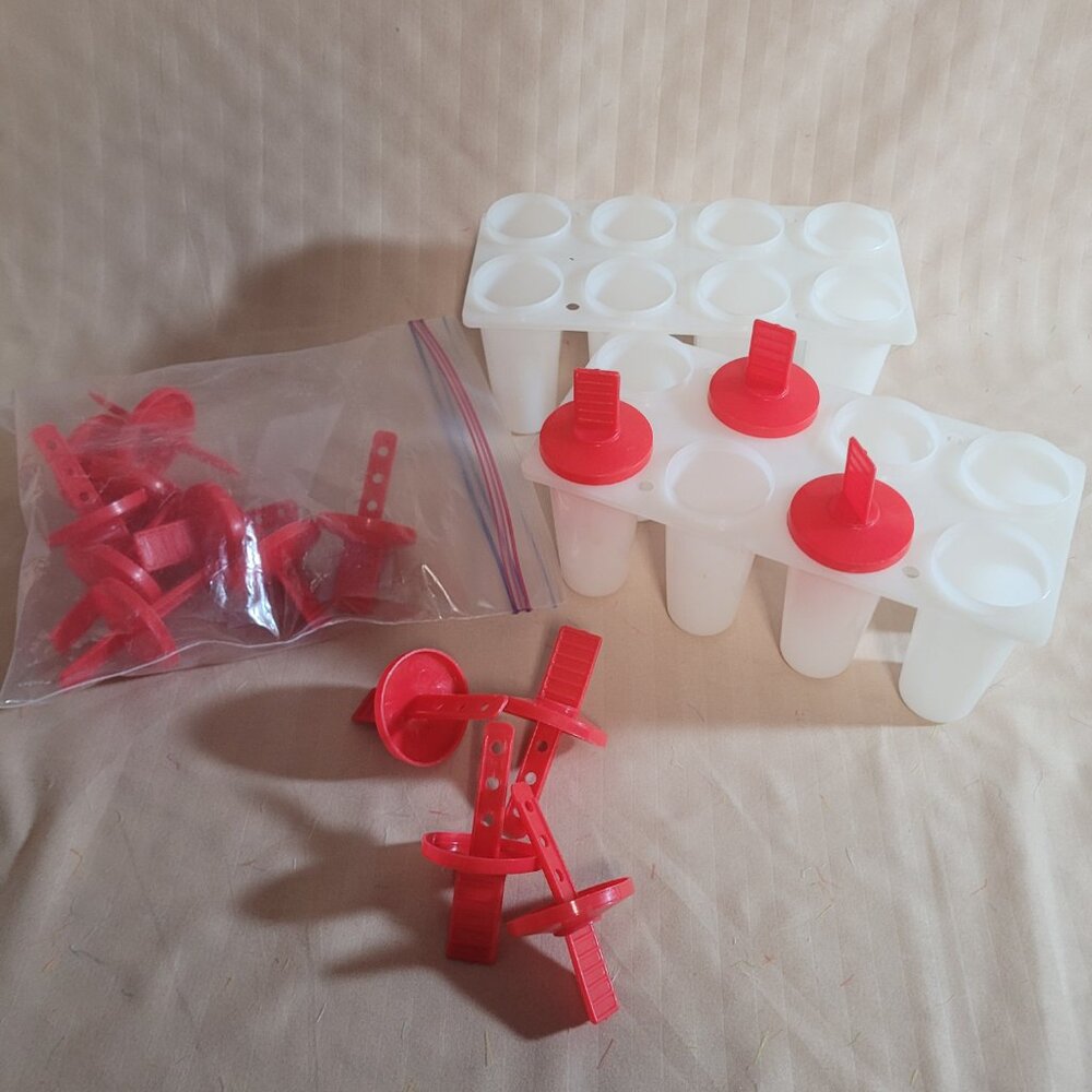 Vintage Frozen Ice Pop Molds - Set of 2